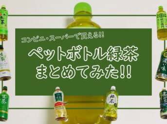 ペットボトル【緑茶】の種類まとめ！コンビニやスーパーで買えるもの！【2022年】